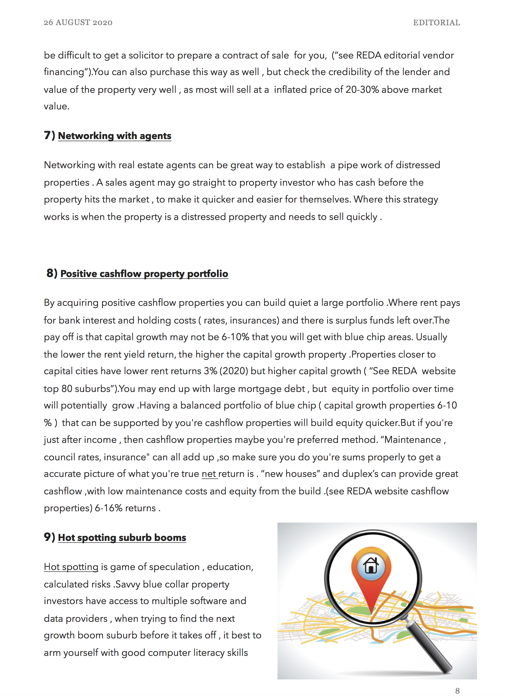 SUCCESS IN PROPERTY